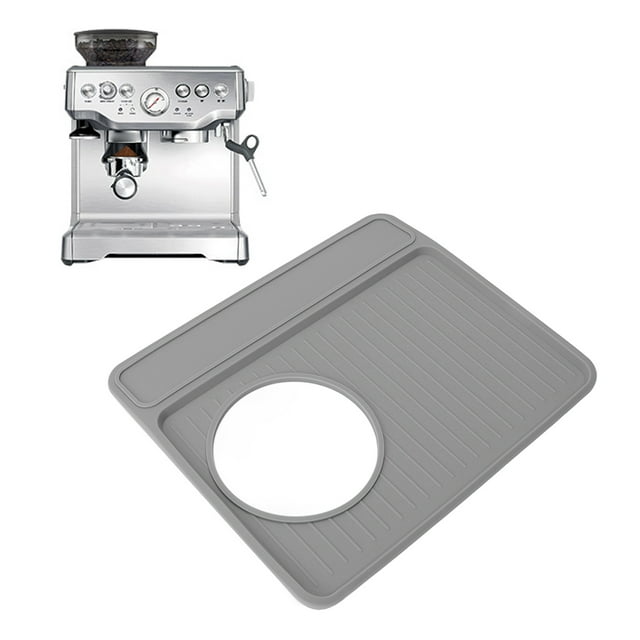 Silicone Coffee Mat Hide Stain Rubber Backed Absorbent Dish Drying Mat Coffee Machine Top Pad for Kitchen Counter Coffee Bar Accessories for 870