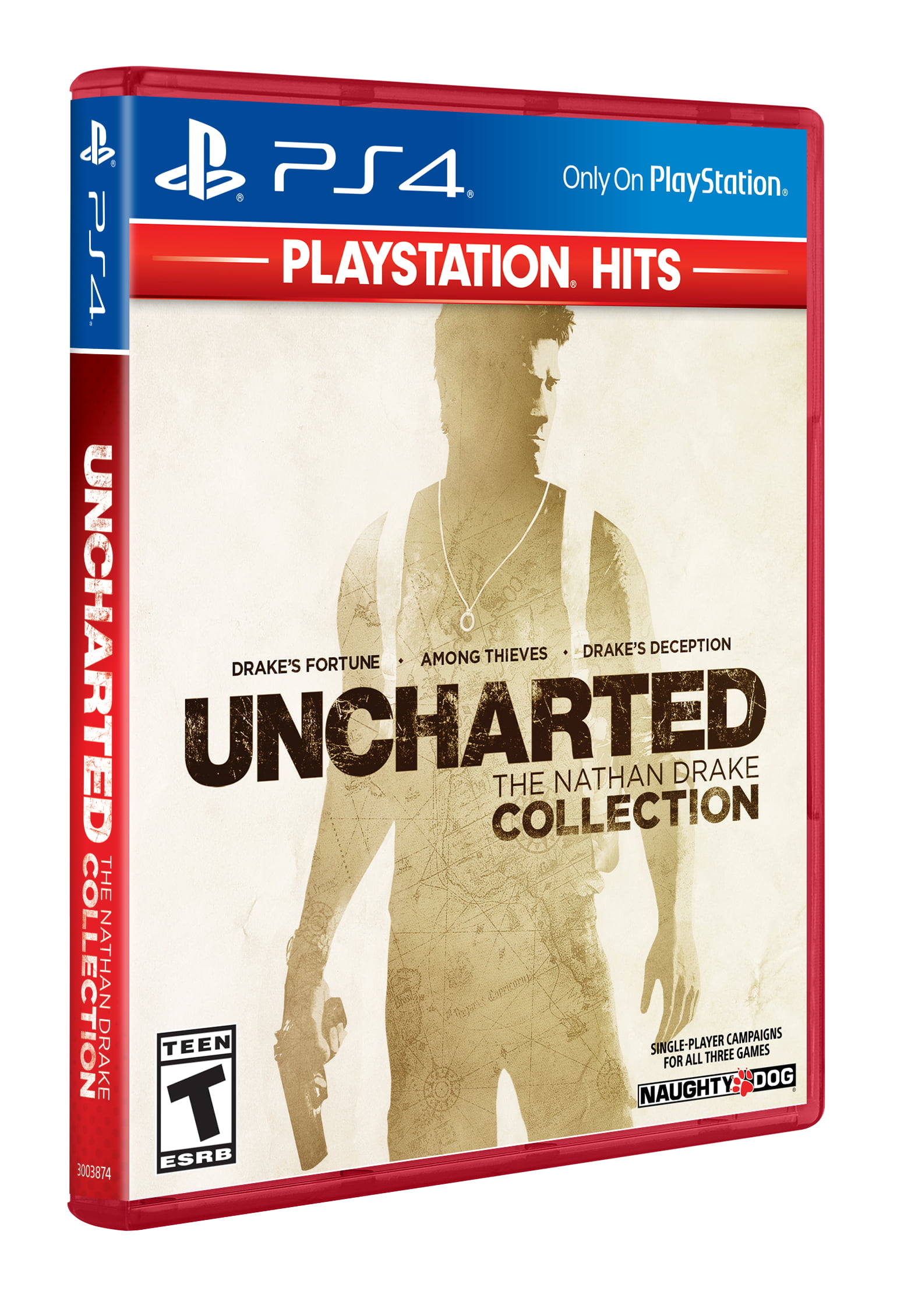 Uncharted The Nathan Drake Collection 3 Games for Sony Playstation 4 Age  16+