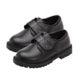 thumbnail image 2 of Bxsruta Boys Leather School Shoes Soft Sole Casual Uniform Footwear for Little and Big Kids, 2 of 6