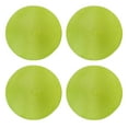 thumbnail image 1 of Becaristey 4piece Elegant Round Place Mats For Dining Durable And Stain-Resistant Coasters Fruit Green 1Set, 1 of 6