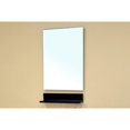 thumbnail image 2 of Espresso Wood Frame Wall Mirror - Decorative Living Room & Bedroom Mirror - 24x36 Inch, 2 of 3