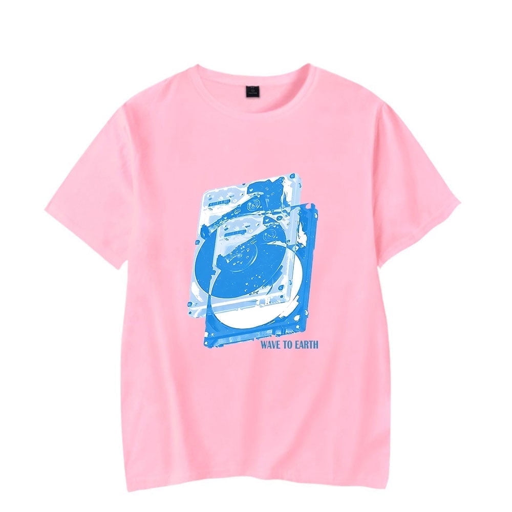 Wave to Earth Merch Cat 0.03 World Tour T-shirt Fashion Band