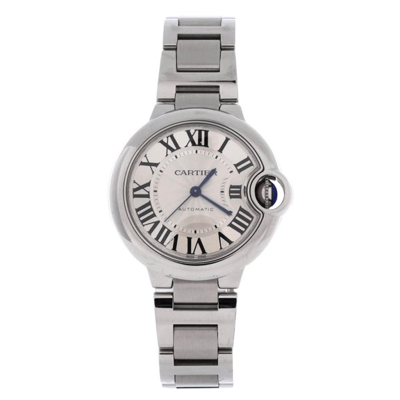 Pre-Owned Ballon Bleu de Cartier Automatic Watch Stainless Steel 33 By Rebag