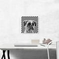 thumbnail image 2 of ARTCANVAS Boxer Dog Breed Black White Geometric Canvas Art Print - Size: 12" x 12" (1.50" Deep), 2 of 9