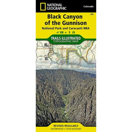 National Geographic Maps: Trails Illustrated: Black Canyon of the Gunnison National Park [curecanti National Recreation Area] - Folded Map