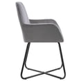 thumbnail image 2 of vidaXL Dining Chairs Upholstered Chair with Metal Legs for Living Room Velvet, 2 of 69
