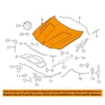 thumbnail image 3 of For 11-17 X3 & 15-18 X4 2.0L & 2.3L Front Hood Panel Assembly Primed 41617267337, 3 of 5