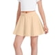 thumbnail image 1 of Niñas Pequeñas Conjuntos Cortos Elásticos de la Cintura Lateral Bolsillo Suelto Sólido Deportivo Skort Verano Casual, Vestido Corto de Verano, 1 of 8