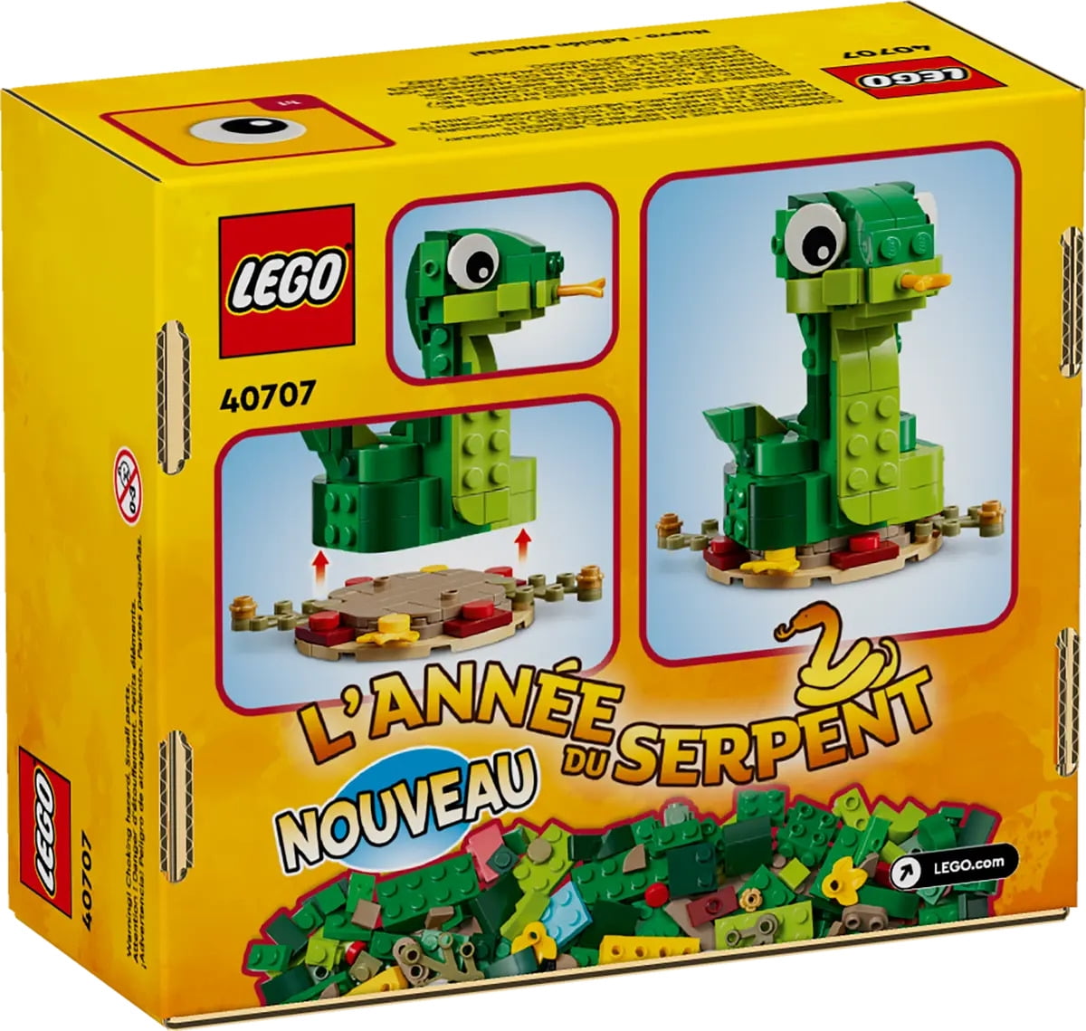 LEGO 40707 Year of the Snake 174pcs - Lunar New Year Store Exclusive