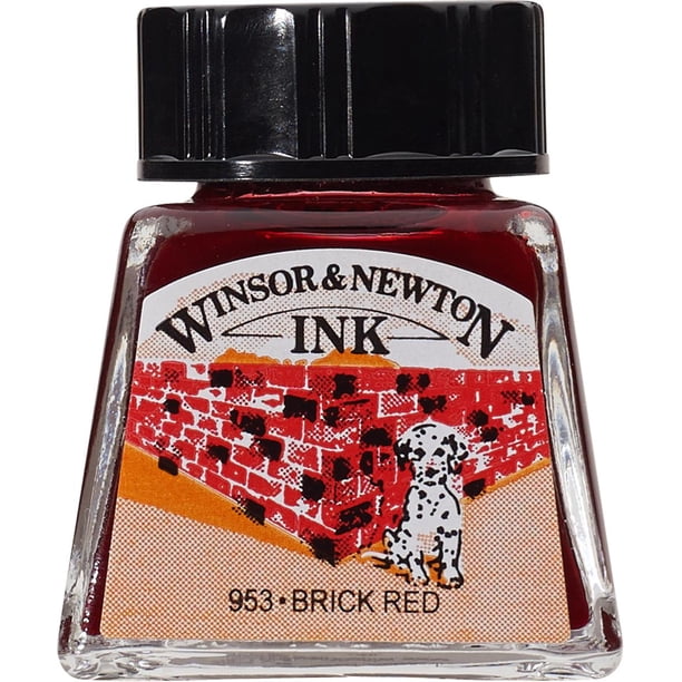 Tinta para Dibujo WINSOR & NEWTON 14 ml #953 Brick Red