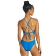 thumbnail image 6 of iSwim Essential Solid Wide Strap One Piece Swimsuit, High Cut, Unpadded, Athletic (Women’s), 6 of 12