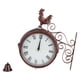 thumbnail image 4 of Reloj de pared de gallo, reloj de pared de hierro forjado silencioso para sala de estar para jardín,Reloj de pared Reloj de pared de doble cara Reloj de pared redondo Reloj de pared de hierro forjado Higoodz Cocina, Decoración y Otros, 4 of 7