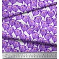 thumbnail image 3 of Soimoi Poly Georgette Fabric Tulip Flower Print Fabric by The Yard 42 Inch Wide, 3 of 3