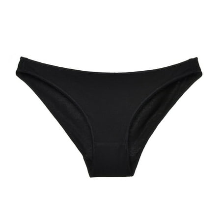 

Underwear For Women Sexy Bikini Low Rise String Cotton Soft Breathable No Show Half Womens Panties