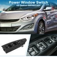 thumbnail image 2 of Interruptor de ventana eléctrica delantero izquierdo Unique Bargains para Hyundai Elantra 2007-2010 No.935702H1109P, 2 of 7