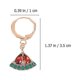 thumbnail image 2 of 3 pares de pendientes con temática de frutas, joyería para las orejas, decoraciones elegantes para las orejas, 2 of 3