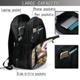 thumbnail image 4 of Easygdp Elegant Cute Panda Sunflower Mochila para Laptop de Viaje con Puerto USB, Mochila para Laptop con Puerto de Carga USB para Mujeres y Hombres, 4 of 7