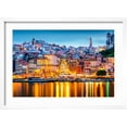 thumbnail image 2 of Art.com Porto, Portugal Old City Skyline from across the Douro River Photographic Print by Sean Pavone, White Frame Wall Art, 23" x 17", 2 of 5