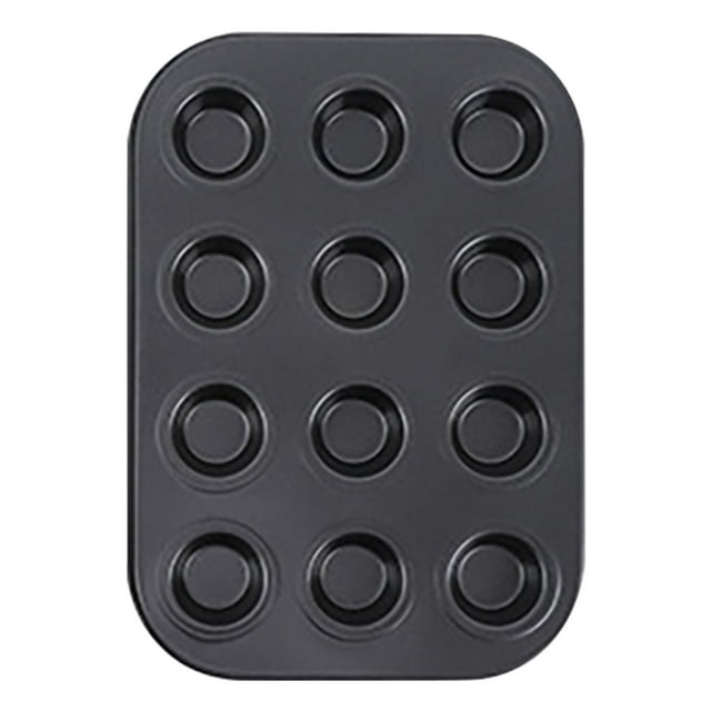 TIMIFIS Kitchen Gadgets 4/6/9/12 Cup Cake Mould Muffin Pan Non-Stick Baking Pans Easy To Clean