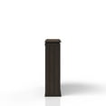 thumbnail image 3 of Miekor Furniture Chocolate Two Shelf Bookcase Hutch 22777, 3 of 5
