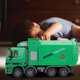 thumbnail image 5 of Juguete Modelo de Camión de Basura, Simulación Para Niños, Camión de Basura de Inercia, Juguetes Modelo de Coche Sanitario Con Tres Basura, 5 of 7