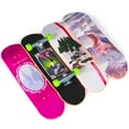 thumbnail image 4 of Tech Deck, Olympic Games Paris 2024, Ultra DLX Fingerboard 4-Pack, Collectible and Customizable Mini Skateboards, Kids Toys for Ages 6 and up, 4 of 5