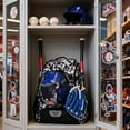 thumbnail image 4 of Yucurem Large Capacity Baseball Backpack with Shoe Compartment for Youth Adults, Lightweight Baseball Bag with Fence Hook for T-Ball Gear, Helmet, Glove (43L), 4 of 7