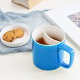 thumbnail image 2 of Paokuoon Ceramic Tea Cup Ceramic Tea Cup Tea Cup Ceramic Tea Steeping Mug with Filter Large Capacity Strainer Cup with Lid Home Office Tea Cup with Filter, 2 of 6