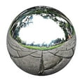 thumbnail image 2 of Stainless Mirror Sphere Home Garden Ornament Decor 88mm, 2 of 8