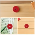 thumbnail image 3 of Homoyoyo Ensemble de Remplacement de 24 Feutres Rouges pour Cymbales, Protection et Absorption des Vibrations pour Cymbales à Tambour, 3 of 7