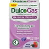 Dulcolax Wild Berry Dulcogas Chewables, 18 CT (Pack of 4)