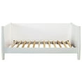 thumbnail image 5 of Allora Mid Century Modern Twin Size Day Bed in White, 5 of 5