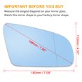 thumbnail image 3 of Espejo Retrovisor Derecho Unique Bargains Vidrio Calentado, 3 of 7