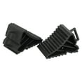 thumbnail image 4 of 2Pcs Antislip Vehicle Car Truck Wheel Tire Chock Stop Block Black, 4 of 8