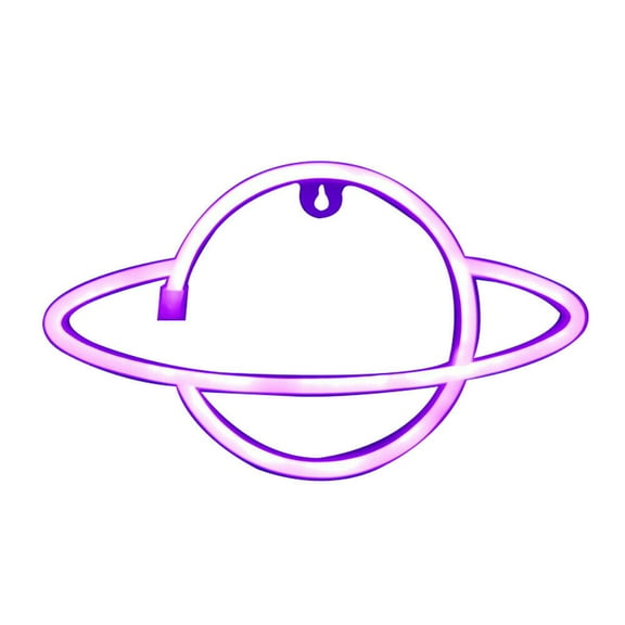 Battery USB LED Neon Light Wall Signs Night Home Decoration Holiday Kid Gift