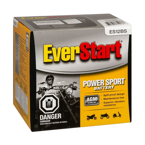 EverStart EBX14AHBS AGM Dry PowerSport 12 Volt Battery