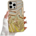 thumbnail image 6 of for iPhone Case,Luxury ElectroPlated Gradient Hollow Star Camera Lens Protection Shockproof Phone Case (Green,iPhone 12), 6 of 6