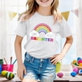 thumbnail image 2 of shqvo Toddler Shirts Boys 4t Crew Neck Short Sleeve T-Shirts Striped Print Children's Fashion Boys Summer Tees Girls' Tops, Tees & Blouses, 2 of 4