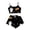 Black-d, variant on Kcolen Halloween Pajamas Women Cute Print Lettuce Trim Cami and High Waist Shorts Nightwear Set Funny Skeleton Sleepwear,Beige,XL
