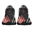 thumbnail image 5 of Black Labrador The Thin Blue Line America US Shoes Sneakers for Women Men Black Size 3.5, 5 of 7