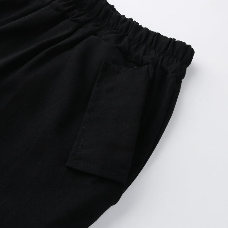 Women's High-Rise Woven Cargo Pants