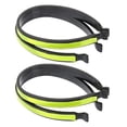 thumbnail image 4 of KAKOWELY 4pcs High Visibility Reflective Cycling Pant Clips Safety Bicycle Trouser Clips Reflective Cycling Trouser Clip For Night Riding,3.9X"X2.64"X0.39", 4 of 5