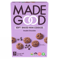 thumbnail image 1 of MadeGood Double Chocolate Soft Baked Mini Cookies Box of 5 Pouches, 1 of 8