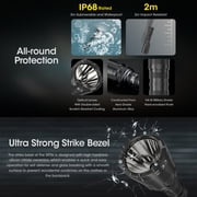 Nitecore SRT6i 2100 Lumen Long throw Rechargeable Flashlight