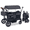 Grey, variant on AILEEKISS 3-in-1 Wagon Stroller for 2 Toddlers, Collapsible Baby Wagon with Adjustable Handle, Black