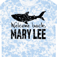 thumbnail image 4 of Inktastic Welcome Back, Mary Lee Great White Shark Grungy Text T-Shirt, 4 of 5