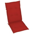 thumbnail image 4 of vidaXL Chair Cushion Water Repellent Garden High Back Chair Cushion Pad Fabric, 4 of 6