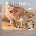 thumbnail image 4 of 6 bolas de pompón para gatos, juguetes para masticar, bolas de peluche ligeras y peludas, regalos interactivos para gatitos, mascotas, apartamentos de, 4 of 4