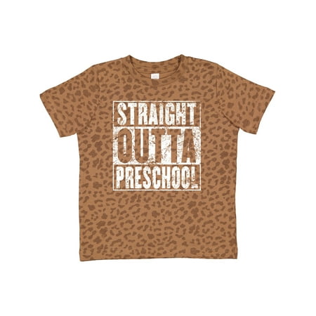 

Inktastic Straight Outta Preschool Gift Toddler Boy or Toddler Girl T-Shirt