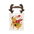 thumbnail image 1 of Santa Claus Christmas Tote Muñeco De Nieve Bolsas De Asas Impresas Cute Candy Bag Candy Tote Con Asa Firme Bolsos De Navidad Para El Hogar Christmas Candy Monstrate HA027107-02, 1 of 7
